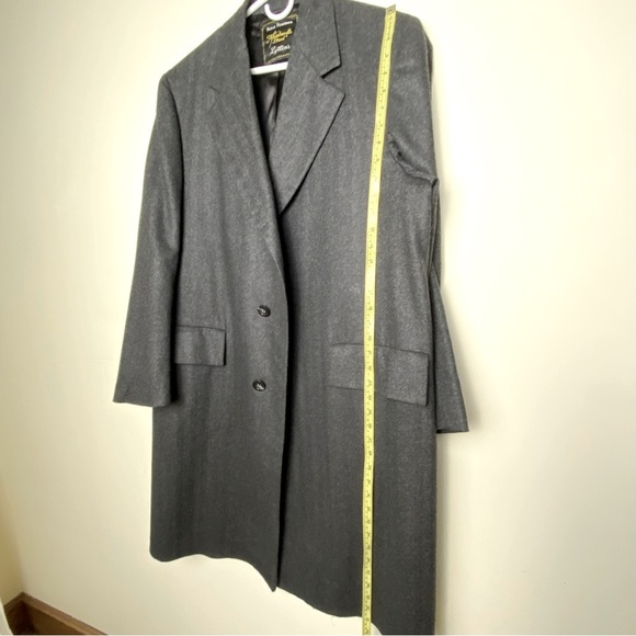 Men's 1960's Lytton's Threadneedle Street Mens Overcoat Jacket - Picture 4 of 15